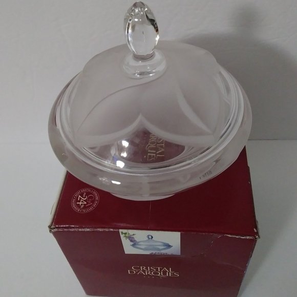 Vintage Cristal D’arques Candy Dish - Picture 13 of 13